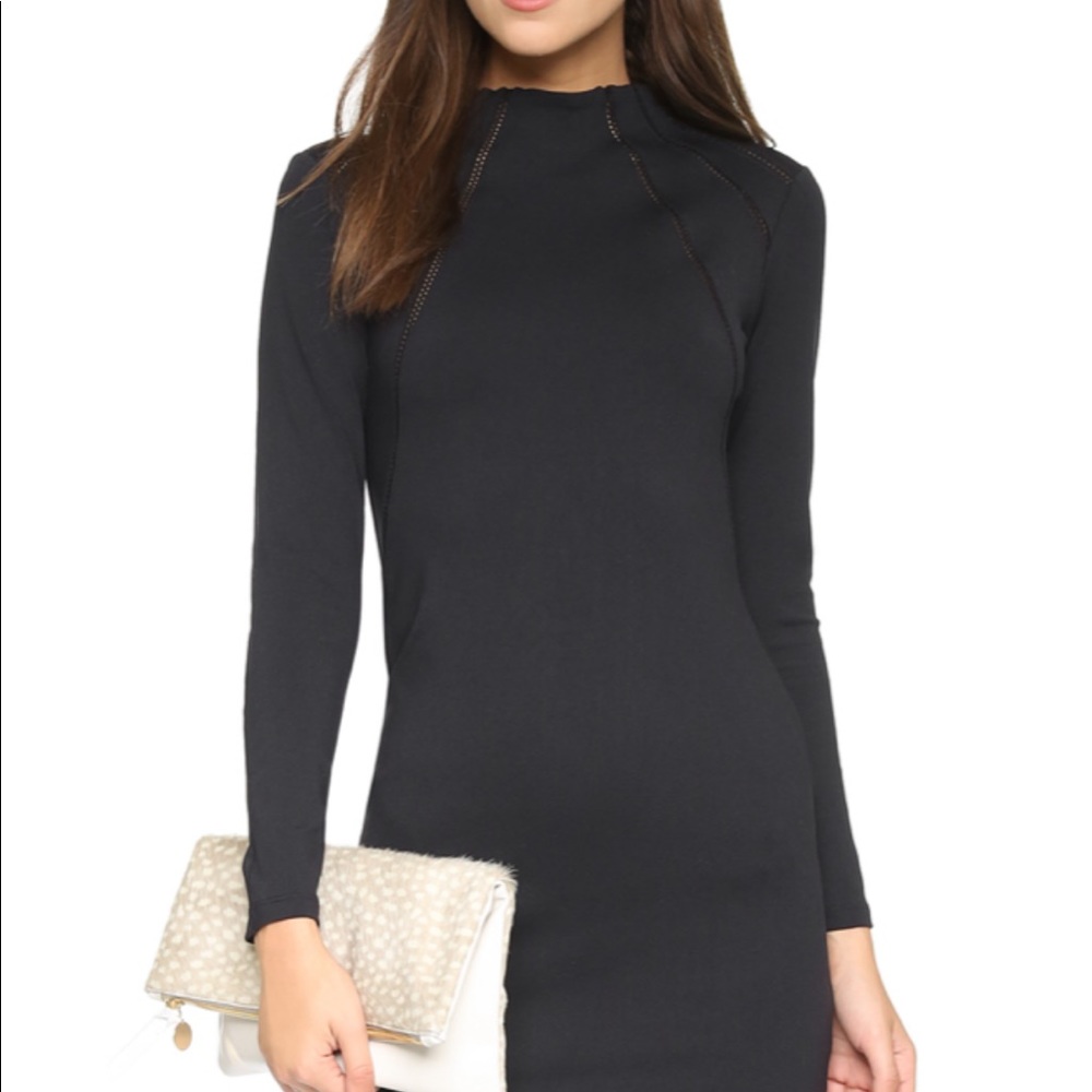 David Lerner high neck dress